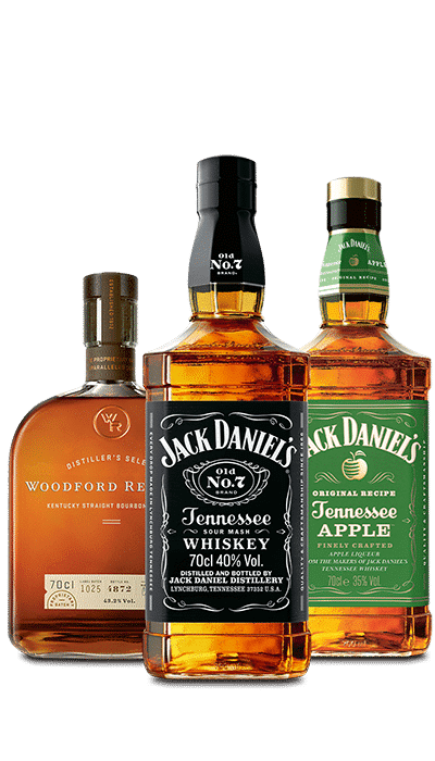 Kategorie Gruppenbild Spirituosen American Whiskey